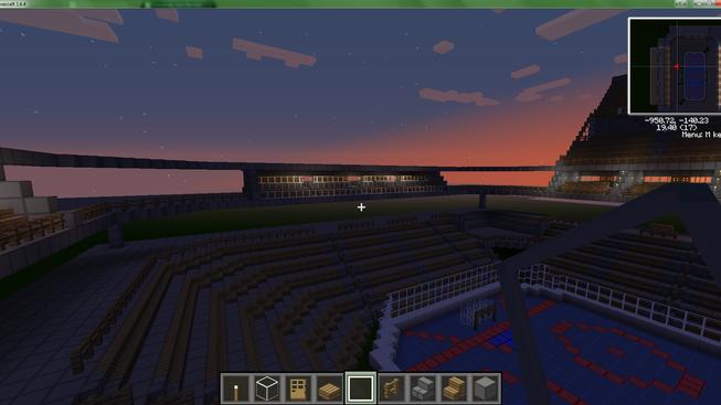 Minecraft stadion