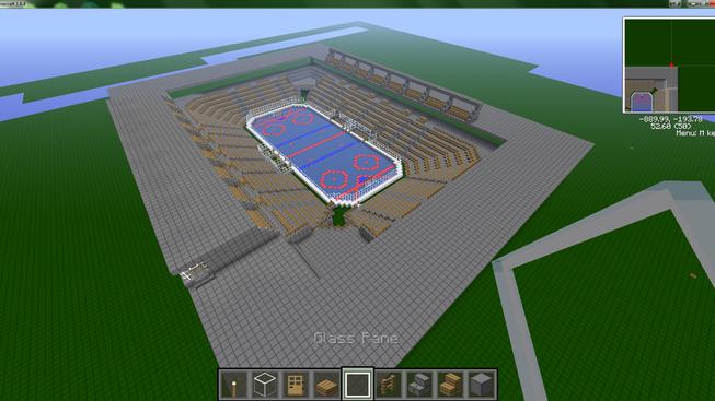 Minecraft stadion