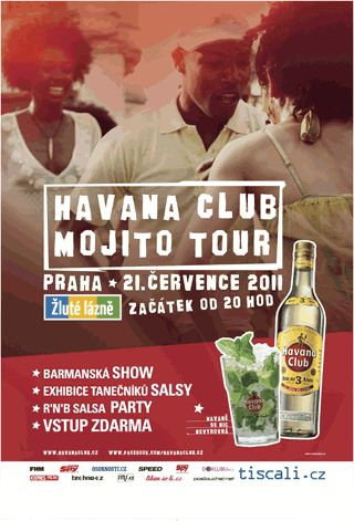 Havana Club party Žluté lázně