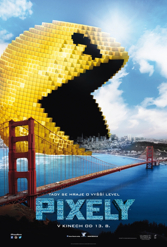 Pixely banner Pacman