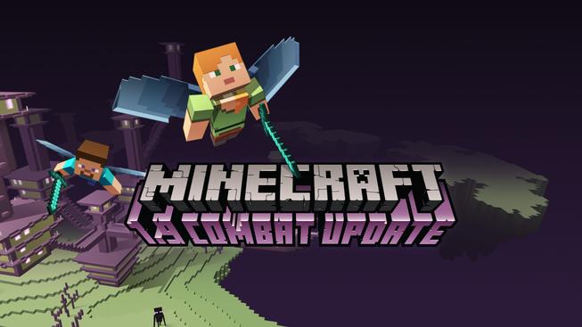 Velký update pro Minecraft zásadně rozšiřuje soubojové možnosti