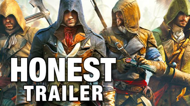 Na tohle jsme čekali! Upřímný trailer na Assassin's Creed Unity přesně vystihuje problémy téhle hry