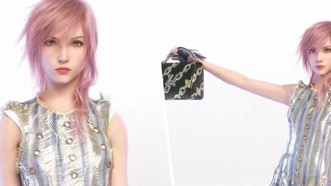 Lightning z Final Fantasy dělá modelku pro Louis Vuitton kabelky – huh, cože?!