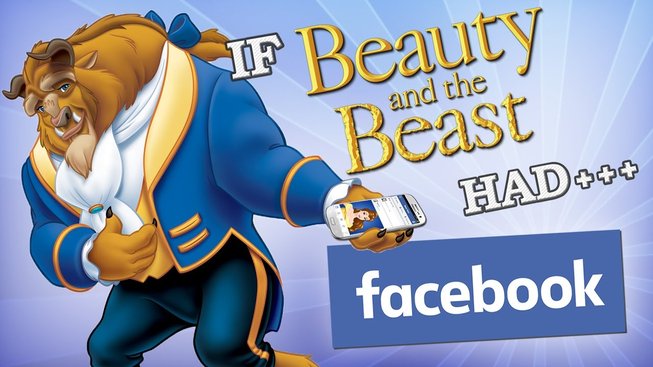 Co by se stalo, kdyby Kráska a zvíře měli Facebook