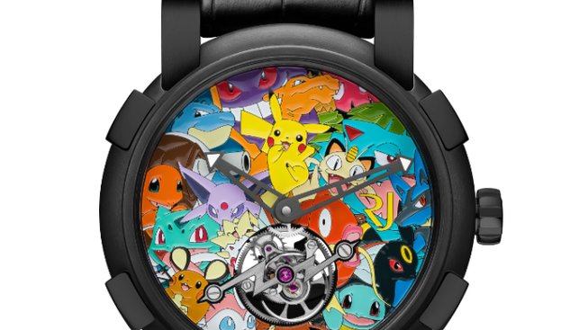 Nejdražší Pokémon hodinky na světě stojí téměř sedm milionů korun