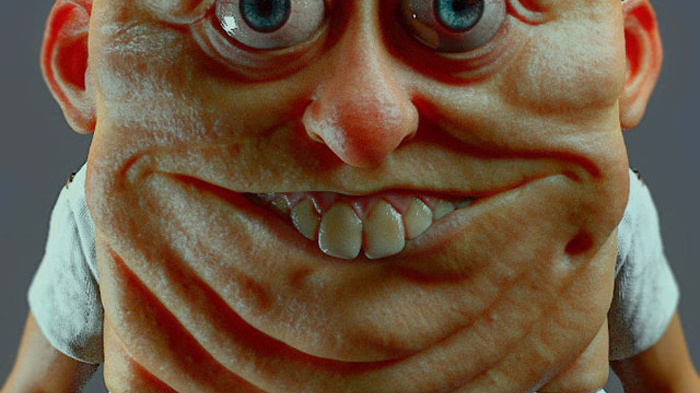 Realistický Spongebob v kalhotách je něco z nočních můr