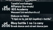 One Blood Dance meeting: Workshopy, diskuze, bboy battle i mejdan-to vše pro bboys s Gazy