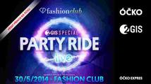 ÓČKO uzavře sérii Party Ride Live večírkem s názvem 2GIS Special!