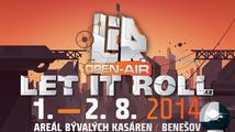 Největší tuzemský elektronický festival, Let It Roll Open Air 2014, již tento pátek!
