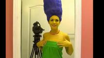 Živá Marge Simpson je kočka