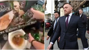 Personál irské hospody vylil McGregorovu whisky do záchodu