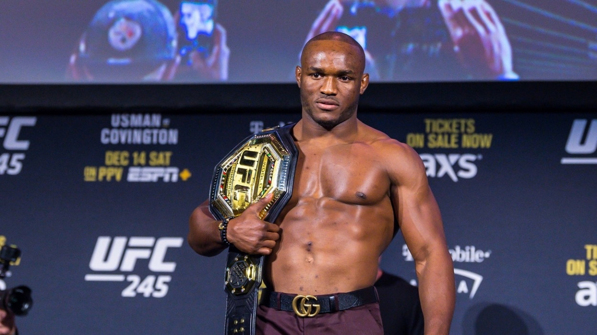 Staronový šampion Usman by rád bojoval s legendárním GSP