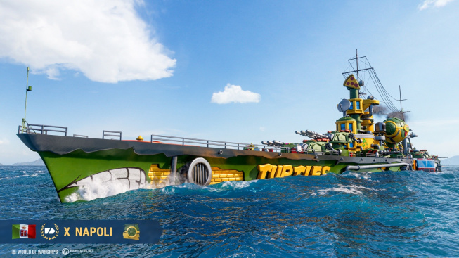 Želvy Ninja se poprvé dostávají do World of Warships v historické spolupráci