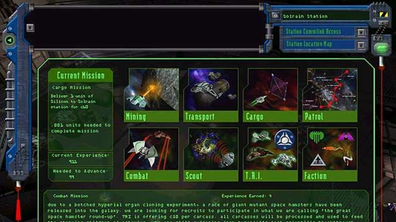 Jumpgate screenshoty