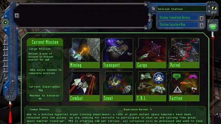 Jumpgate screenshoty