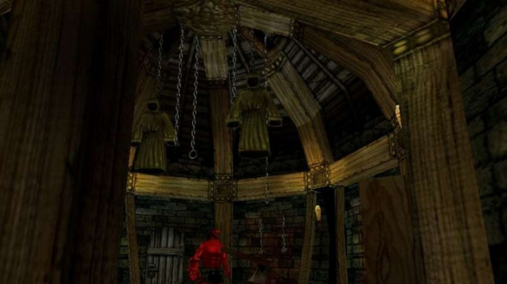 Návštěva pohřebiště v Hellboy The Science of Evil