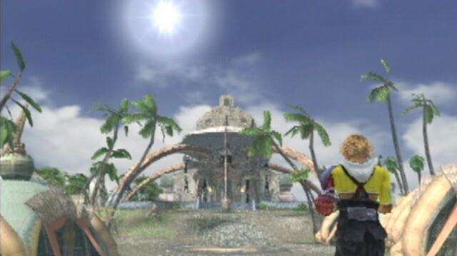 Obrázky z Final Fantasy X pro PS2