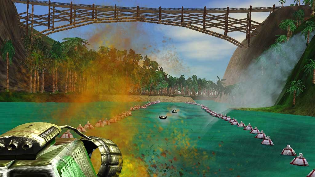Everglade Rush na GeForce 3