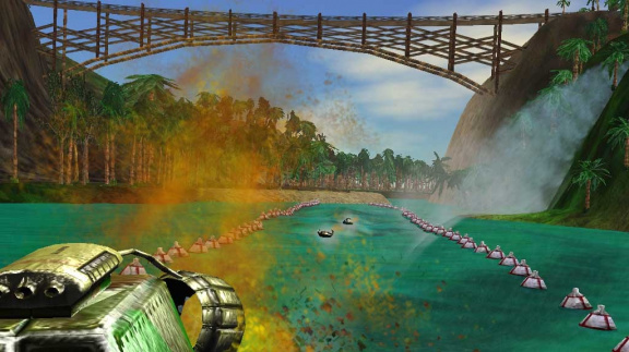 Everglade Rush na GeForce 3