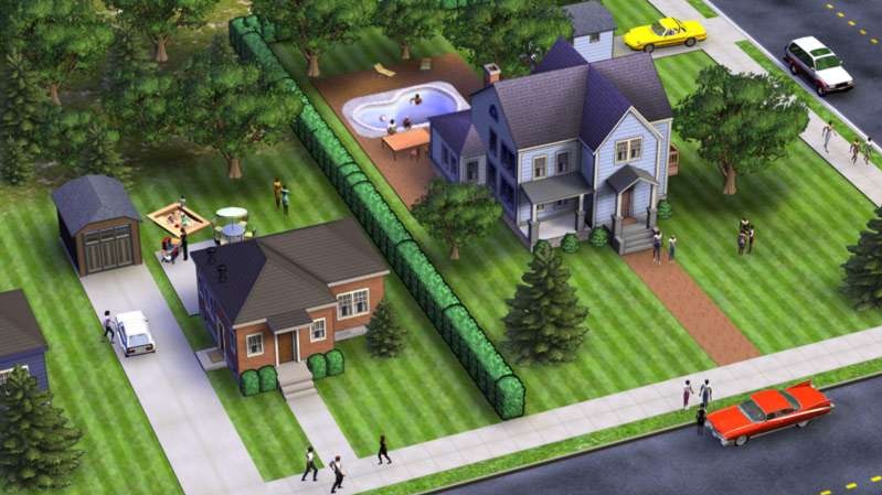 Nové obrázky ze SimsVille