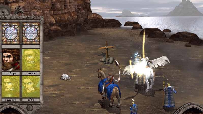 Screenshoty z Disciples II