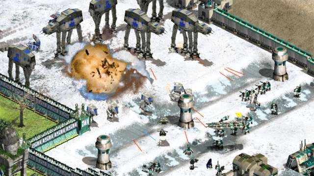 Pěkné obrázky z Galactic Battlegrounds