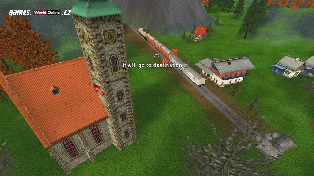 Ohlášení vláčků Loco Commotion