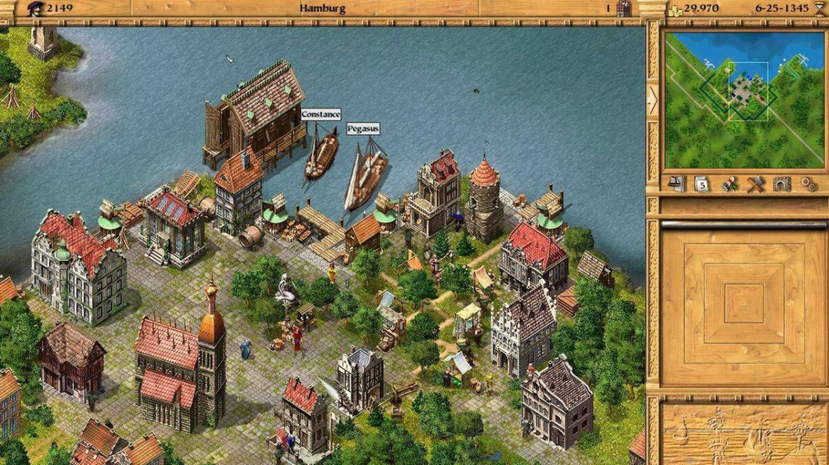 Patrician II screenshoty