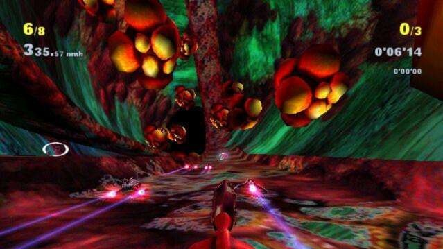 Futuristická vznášedla v Megarace III