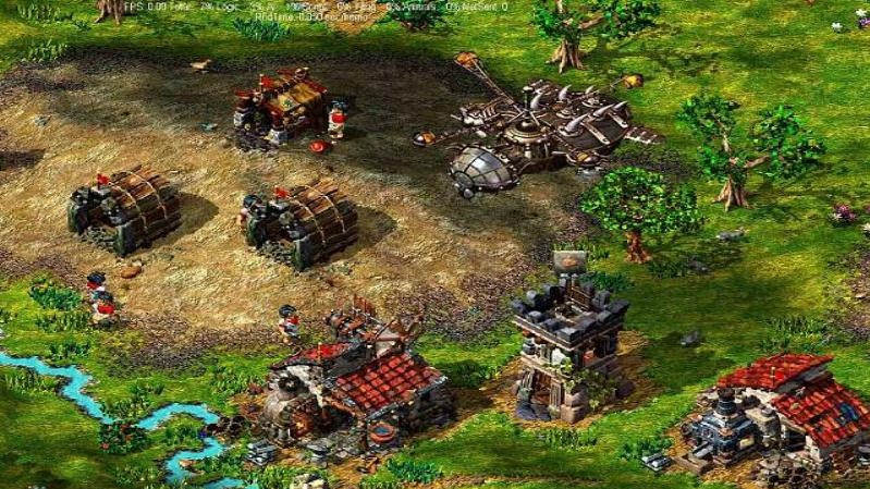 Screenshoty z datadisku pro Settlers IV