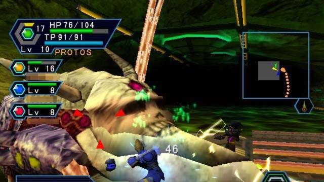 Phantasy Star Online screenshoty