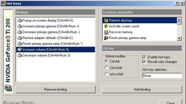 PowerStrip - 5 kroků k vyladění grafiky