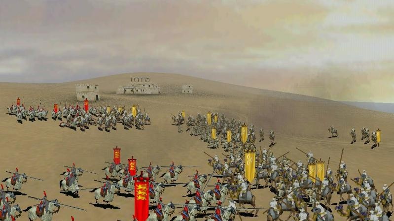 Do boje v Medieval: Total War