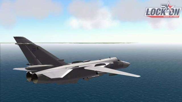 Detailní kokpit letadel z Lock On