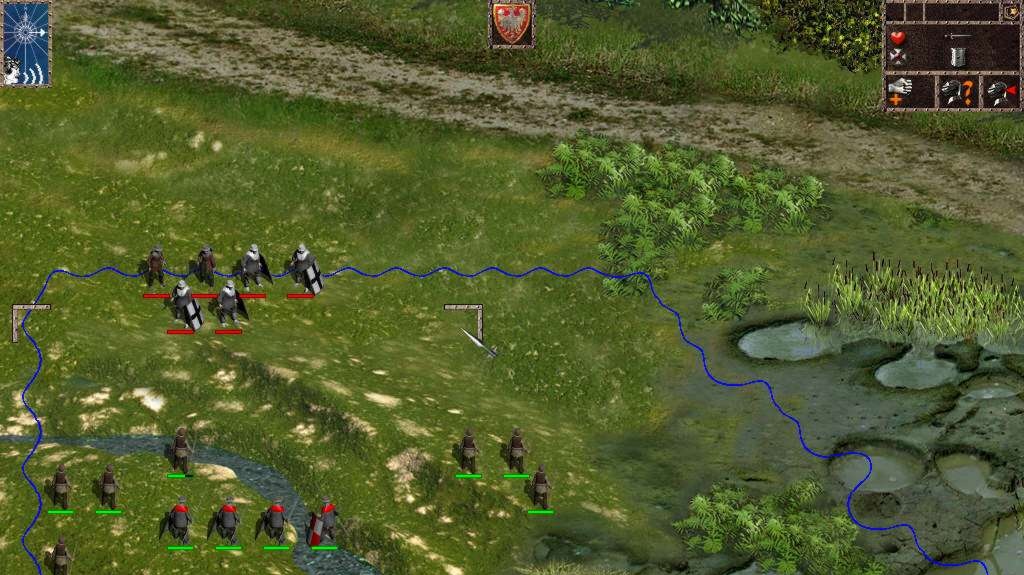 Vizuální ukázky z Knights of the Cross