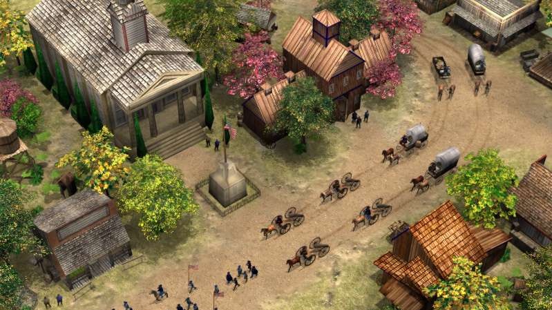 Sever proti Jihu v RTS Civil War