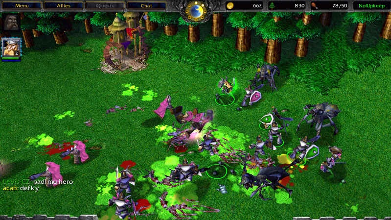 Čtyřicet obrázků z bety Warcraftu III