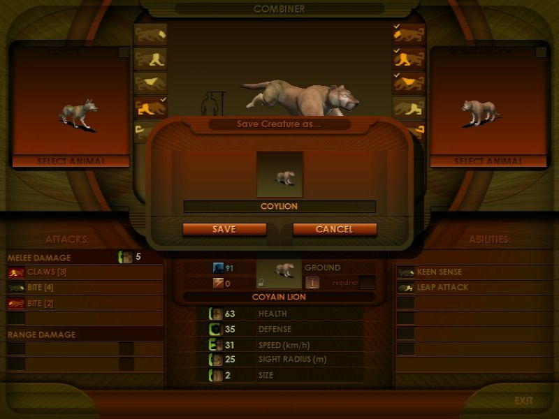 Impossible Creatures