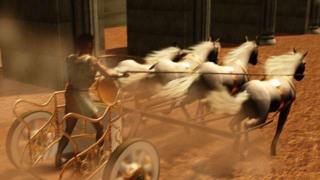 E3 - Ben Hur jako závody koňských spřežení