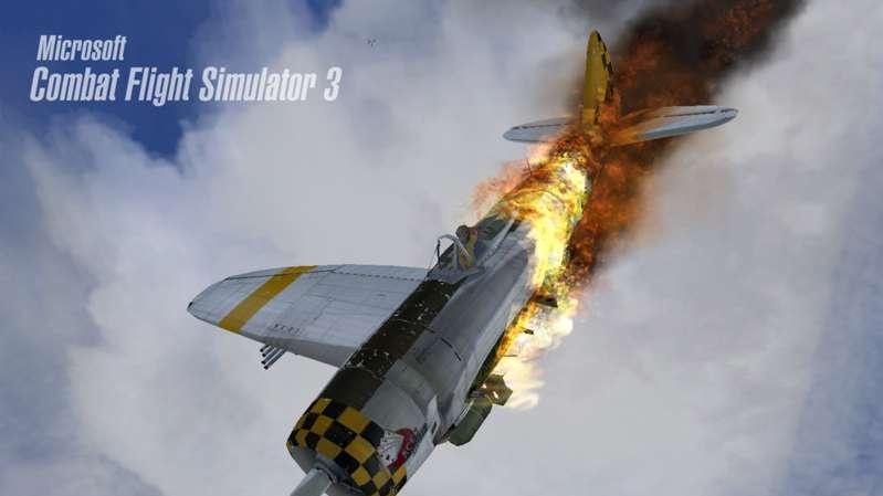 E3 - nádhera v Combat Flight Simulator 3