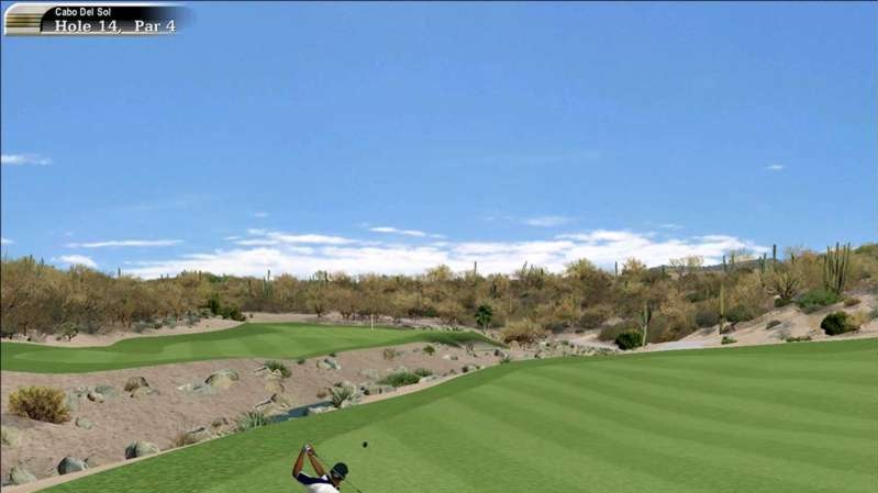 Zelený pažit v golfu Links 2003