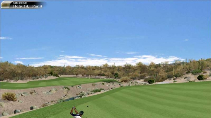 Zelený pažit v golfu Links 2003