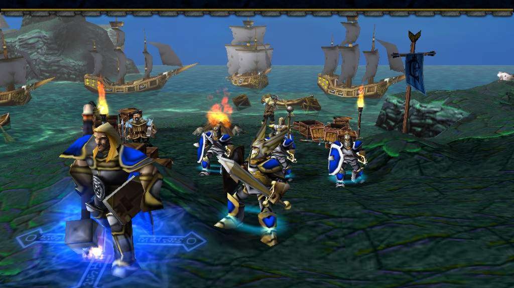 34 obrázků z české verze Warcraft III