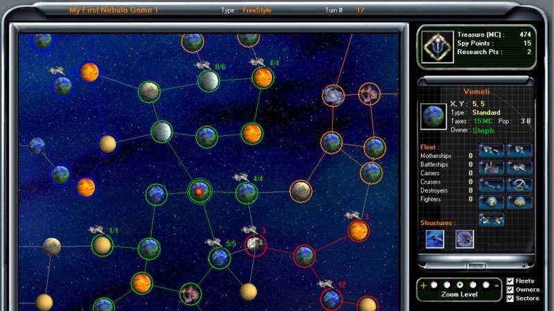 Onlinovka Starshift: The Zaran Legacy