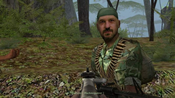 Sedmnáct zajatců z Vietcongu