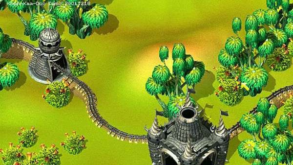 Nevraživá planeta v Railroad Fantasy