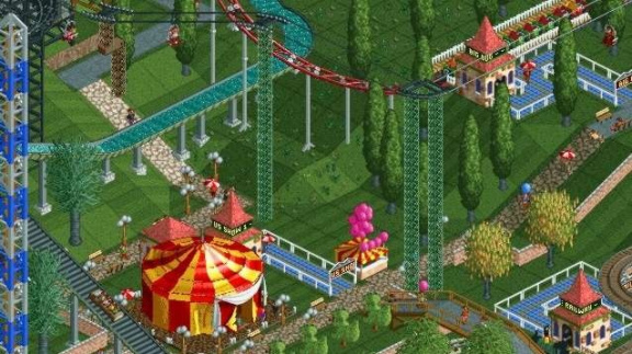 RollerCoaster Tycoon 2 hi-res screenshoty