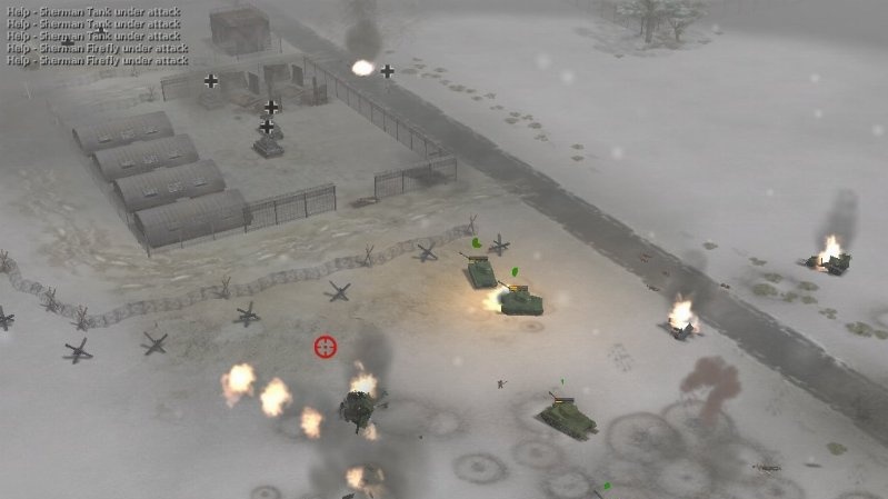 Nové shoty z WWII: Frontline Command