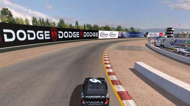 Poslední jízda v Nascar Racing 2003 demu