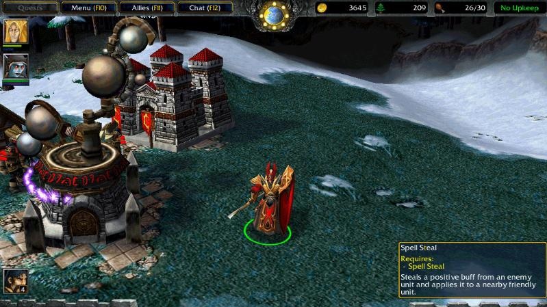 Říše ledu z Warcraft III: The Frozen Throne